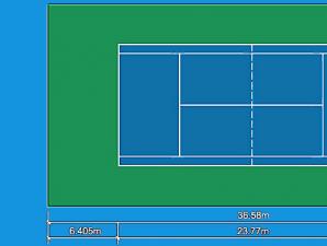 Теннисный корт: общие сведения Как называется теннисное поле