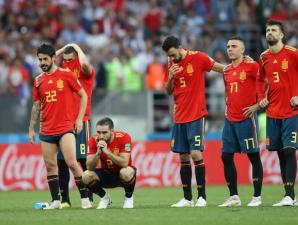 Проигрыш сборной испании